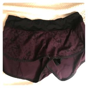 Lululemon Speed Shorts